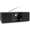 Image de TechniSat DIGITRADIO 370 IR - Radio Internet stéréo (Dab+, FM, WLAN, Chargement sans Fil, Streaming Audio Bluetooth, écran Couleur, USB, AUX, Prise Casque, réveil, 10 Watts, télécommande) Noir