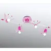 Image de Elobra Plafonnier avec spots Falter avec des papillons