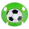 Image de Elobra Plafonnier Football, 4 lampes vert foncé-blanc