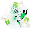 Image de Elobra Applique Spot 3 Ampoules Soccer, Elo, 127957