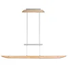 Image de Elobra Colombia XL Suspension en bois massif avec commande tactile intégrée