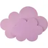 Image de Elobra Applique murale LED Nuage avec fiche, rose, bois, intensité variable