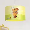 Image de Elobra Suspension 25/40 souris, jaune, E27, 1 lampe, plastique
