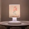 Image de Elobra Lampe de table rechargeable LED Mara Sirène, multicolore, 21 cm