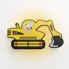 Image de Elobra Applique murale LED Pelleteuse avec fiche, jaune, intensité variable