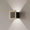 Image de Elobra Applique murale LED Chile S, chêne/granit, hauteur 15 cm, intensité variable