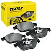 Image de TEXTAR Plaquettes de freins Arrière non préparé pour l'indicateur d'usure Épaisseur 15,5mm 2068701 Compatible avec MERCEDES-BENZ 190 W201 Classe E Berline W124 Classe C Berline W202 W124 Berline W124