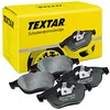 Image de TEXTAR Plaquettes de freins Avant préparé pour l'indicateur d'usure Épaisseur 15mm 2087001 Compatible avec TOYOTA CELICA Coupé AT18, ST18 MR 2 II SW2 STARLET EP91 COROLLA Liftback E11 STARLET P8