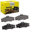 Image de TEXTAR Plaquettes de freins Avant non préparé pour l'indicateur d'usure Épaisseur 19,7mm 2097904 Compatible avec VW Transporter T3 Minibus 25 Transporter T3 Van 24, 25