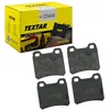 Image de TEXTAR Plaquettes de freins Arrière non préparé pour l'indicateur d'usure Épaisseur 15,7mm 2114001 Compatible avec OPEL Calibra A C89 Kadett E CC T85 Astra F CC T92 Vectra A Berline J89, SAAB