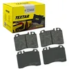 Image de TEXTAR Plaquettes de freins Avant préparé pour l'indicateur d'usure Épaisseur 17,5mm 2115307 Compatible avec MERCEDES-BENZ 190 W201 Classe E Berline W124 Classe C Berline W202 Classe E Berline W210