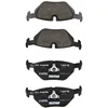 Image de TEXTAR Plaquettes de freins Arrière préparé pour l'indicateur d'usure Épaisseur 17,3mm 2160702 Compatible avec BMW 3 Berline E36 3 Coupé E36 3 Compact E36 3 Cabriolet E36 Z3 Roadster E36