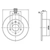 Image de Textar 92022400 Disque De Frein