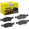 Image de TEXTAR Plaquettes de freins Avant avec contact du palpeur d'usure intégré Épaisseur 18mm 2322702 Compatible avec FIAT Palio I 3/5 portes 178, 178BX, 171, 371