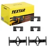Image de TEXTAR Jeu d'accessoires, garniture de frein à disque 82028400 | Compatible avec: HONDA CIVIC IV Hatchback, CIVIC IV Stufenheck, JAZZ III, MG ZR, ZS, ZS Hatchback, ROVER 200 Coupe