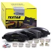 Image de TEXTAR Jeu de plaquettes de frein avant 2322501 Compatible avec: OPEL COMBO Kasten/Großraumlimousine, COMBO Tour, CORSA C, CORSA C Kasten/Schrägheck, MERIVA A Großraumlimousine, TIGRA TwinTop