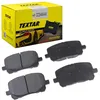 Image de TEXTAR Plaquettes de freins Avant avec indicateur d'usure Épaisseur 15,6mm 2387301 Compatible avec KIA RIO Break DC Elan Cabriolet RIO A trois volumes DC SHUMA FB SEPHIA A trois volumes FA