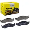 Image de TEXTAR Plaquettes de freins Avant non préparé pour l'indicateur d'usure Épaisseur 17,2mm 2182202 Compatible avec JEEP CHEROKEE XJ, KIA CARNIVAL II GQ