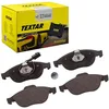 Image de TEXTAR Plaquettes de freins Avant avec contact du palpeur d'usure intégré Épaisseur 19,3mm 2314101 Compatible avec ALFA ROMEO 147 937, LANCIA LYBRA 839AX