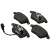 Image de TEXTAR Plaquettes de freins Avant avec contact du palpeur d'usure intégré Épaisseur 20,3mm 2358701 Compatible avec VW Golf 5 3/5 portes 1K1 Polo V 3/5 portes 6R1, 6C1, AUDI A3 Sportback 8PA, SEAT