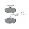 Image de TEXTAR Plaquettes de freins Avant avec contact du palpeur d'usure intégré Épaisseur 19,6mm 2066922 Compatible avec AUDI 80 B3 89, 89Q, 8A, 893, 894, 8A2 Coupé B3 89, 8B, 8B3 Quattro 85, CHERY