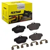 Image de TEXTAR Plaquettes de freins Arrière non préparé pour l'indicateur d'usure Épaisseur 16,7mm avec accessoires 2446201 Compatible avec CITROËN C6 Berline TD