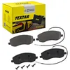 Image de TEXTAR Plaquettes de freins Avant avec contact du palpeur d'usure intégré Épaisseur 19,4mm 2483901 Compatible avec CITROËN C8 II EA, EB, PEUGEOT 807 MPV EB 807 Van EB, LANCIA PHEDRA 179, FIAT
