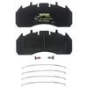 Image de TEXTAR Plaquettes de freins préparé pour l'indicateur d'usure Épaisseur 29,2mm avec accessoires 2927301 Compatible avec VOLVO FE FH FMX FH 16 FH III