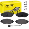 Image de TEXTAR Jeu de garnitures de frein, frein à disque 2473801 Compatible avec: SEAT ALHAMBRA, ALHAMBRA VAN, VW CC B7, GOLF VII, GOLF VII Variant, PASSAT B7, PASSAT B7 Variant, PASSAT B8, PASSAT B8 Variant
