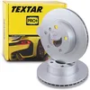 Image de Disque de frein TEXTAR 92238403 Essieu avant ventilé de l'intérieur