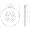 Image de TEXTAR 93123403 2x Disque de frein Avant Ø300mm Hauteur: 58,4mm Épaisseur: 28mm Nombre de Trous: 5/6 Cercle de percage -Ø: 112mm ventilé de l'intérieur Compatible avec MERCEDES-BENZ Vito Mixto W639