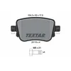Image de TEXTAR Jeu de garnitures de frein, frein à disque 2511001 Compatible avec: AUDI A1, A1 Sportback, A1 Sportback, SEAT LEON, LEON Kasten/Schrägheck, LEON SC, LEON ST, LEON ST Kasten/Kombi