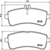 Image de TEXTAR Jeu de garnitures de frein, frein à disque 2516302