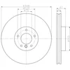 Image de TMD Friction Services 92160905 disque de frein
