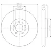 Image de TMD Friction Services 92126705 Disque de frein