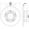 Image de TMD Friction Services 92273903 disque de frein