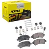 Image de TEXTAR Plaquettes de freins Arrière contact de signal d'usure inclus Épaisseur 21,1mm avec accessoires 2598701 Compatible avec OPEL Movano C Van U9 Movano C Camion plate-forme/Châssis U9, FIAT, RAM