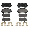 Image de TEXTAR Plaquettes de freins Arrière avec indicateur d'usure Épaisseur 15,5mm avec accessoires 2238901 Compatible avec HONDA HR-V RU, ACURA MDX YD3