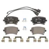 Image de TEXTAR Plaquettes de freins Arrière contact de signal d'usure inclus Épaisseur 17,7mm avec accessoires 2332611 Compatible avec BENTLEY CONTINENTAL Coupé 3W CONTINENTAL FLYING SPUR 3W FLYING SPUR ZG2