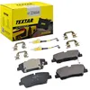 Image de TEXTAR Plaquettes de freins Arrière avec indicateur d'usure Épaisseur 17,4mm avec accessoires 2241801 Compatible avec HYUNDAI H350 Camionnette H350 Autobus/Autocar H350 Camion plate-forme/Châssis