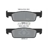 Image de TEXTAR Plaquettes de freins Avant avec indicateur d'usure Épaisseur 18mm 2262601 Compatible avec SMART FORTWO Coupé 453 FORTWO Décapotable 453