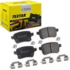 Image de TEXTAR Plaquettes de freins Arrière avec indicateur d'usure Épaisseur 17,6mm avec accessoires 2581802 Compatible avec FIAT Tipo 3/5 portes 356 Tipo Break 356 Tipo Berline 356