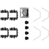 Image de TEXTAR 82543600 Kit d'accessoires plaquette de frein à disque Avant