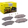 Image de TEXTAR Plaquettes de freins Avant non préparé pour l'indicateur d'usure Épaisseur 15,6mm avec accessoires 2123401 Compatible avec TOYOTA HILUX Pick-up GUN1 HILUX VIII Camion plate-forme/Châssis N1