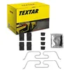 Image de TEXTAR Kit d'accessoires étrier de frein Essieu avant 82551100 Compatible avec OPEL Zafira Life K0 Vivaro C Van K0 Vivaro C Combi K0 Vivaro C Camion plate-forme/Châssis K0, FIAT Scudo III Van, TOYOTA