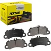Image de TEXTAR Plaquettes de freins Avant non préparé pour l'indicateur d'usure Épaisseur 17,6mm 2556601 Compatible avec PORSCHE 911 991 718 CAYMAN 982 911 Coupe 992 CAYMAN 981 718 BOXSTER 982