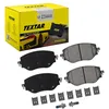 Image de TEXTAR Jeu de garnitures de frein, frein à disque 2618801 | Compatible avec: DACIA JOGGER, LOGAN III, SANDERO III, NISSAN MICRA V, RENAULT CLIO V