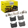 Image de TEXTAR Plaquettes de freins Arrière avec indicateur d'usure Épaisseur 15,8mm avec accessoires avec masses d'équilibrage 2287301
