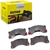Image de TEXTAR Plaquettes de freins Avant préparé pour l'indicateur d'usure Épaisseur 17,1mm 2500703 Compatible avec PORSCHE Macan 95B Cayenne 9YA Cayenne Coupe 9YB Macan XAB
