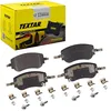 Image de TEXTAR Plaquettes de freins Avant avec indicateur d'usure Épaisseur 19,5mm avec accessoires 2645101 Compatible avec FIAT 500 3 portes 312 Tipo 3/5 portes 356 Tipo Break 356 Tipo Berline 356 500e 332